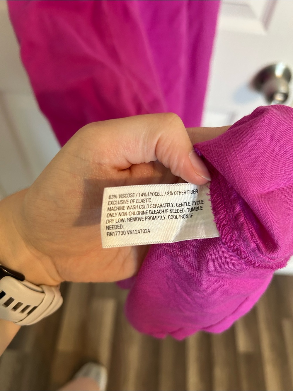 Knox Rose Fuchsia Tie-Front Sundress - Picture 5 of 5